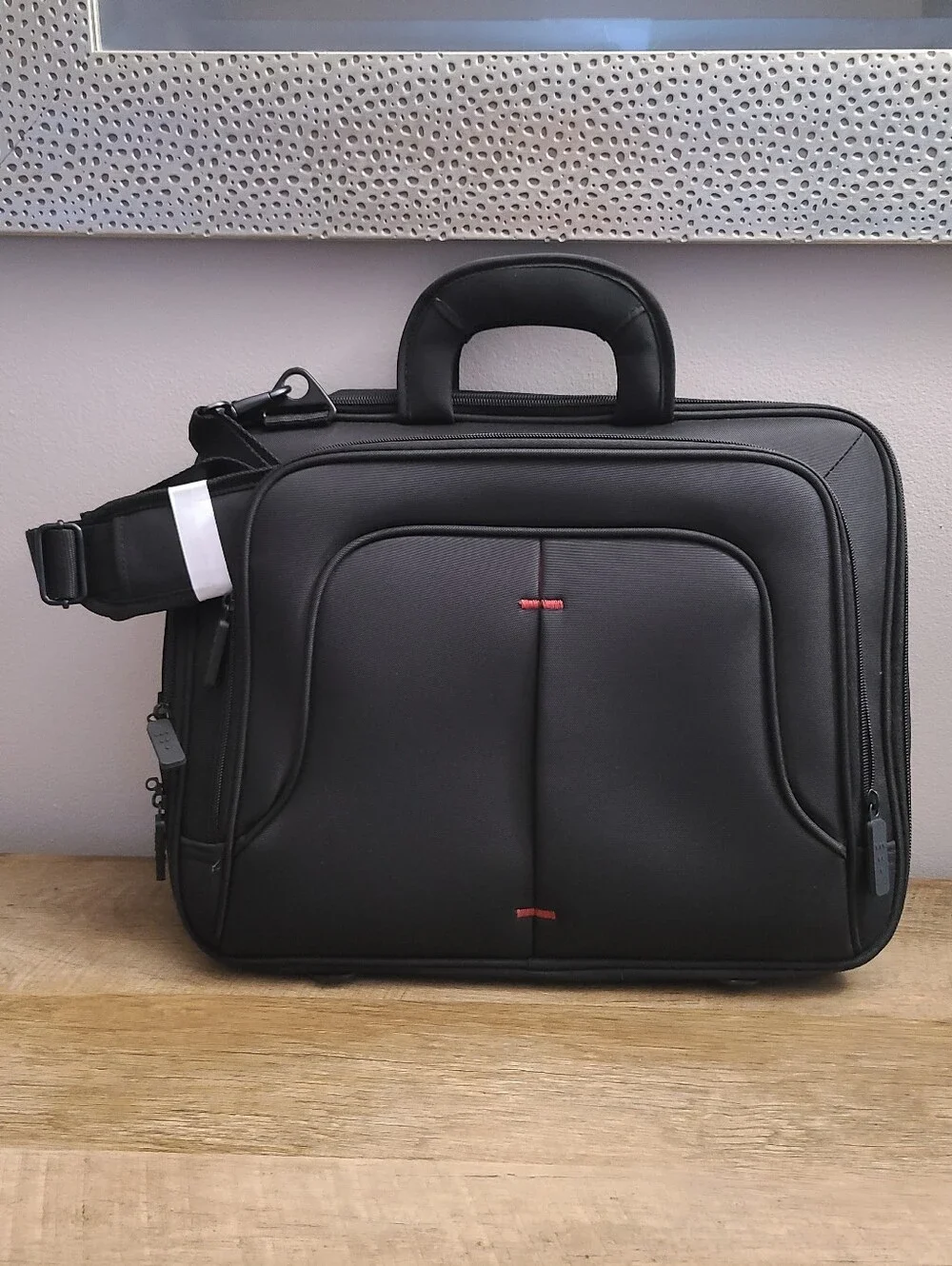 🌟NWOT🌟 ECO STYLE Tech Pro Top Load Checkpoint Friendly Case, Black Laptop Bag